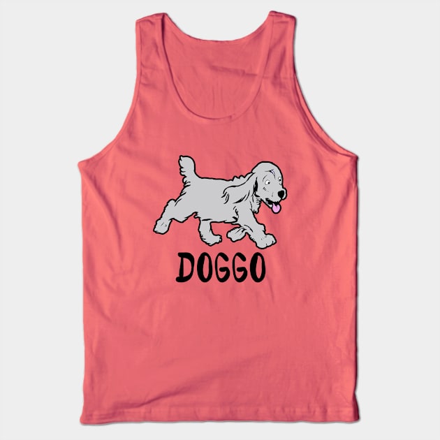 Doggo Tank Top by SandraKC